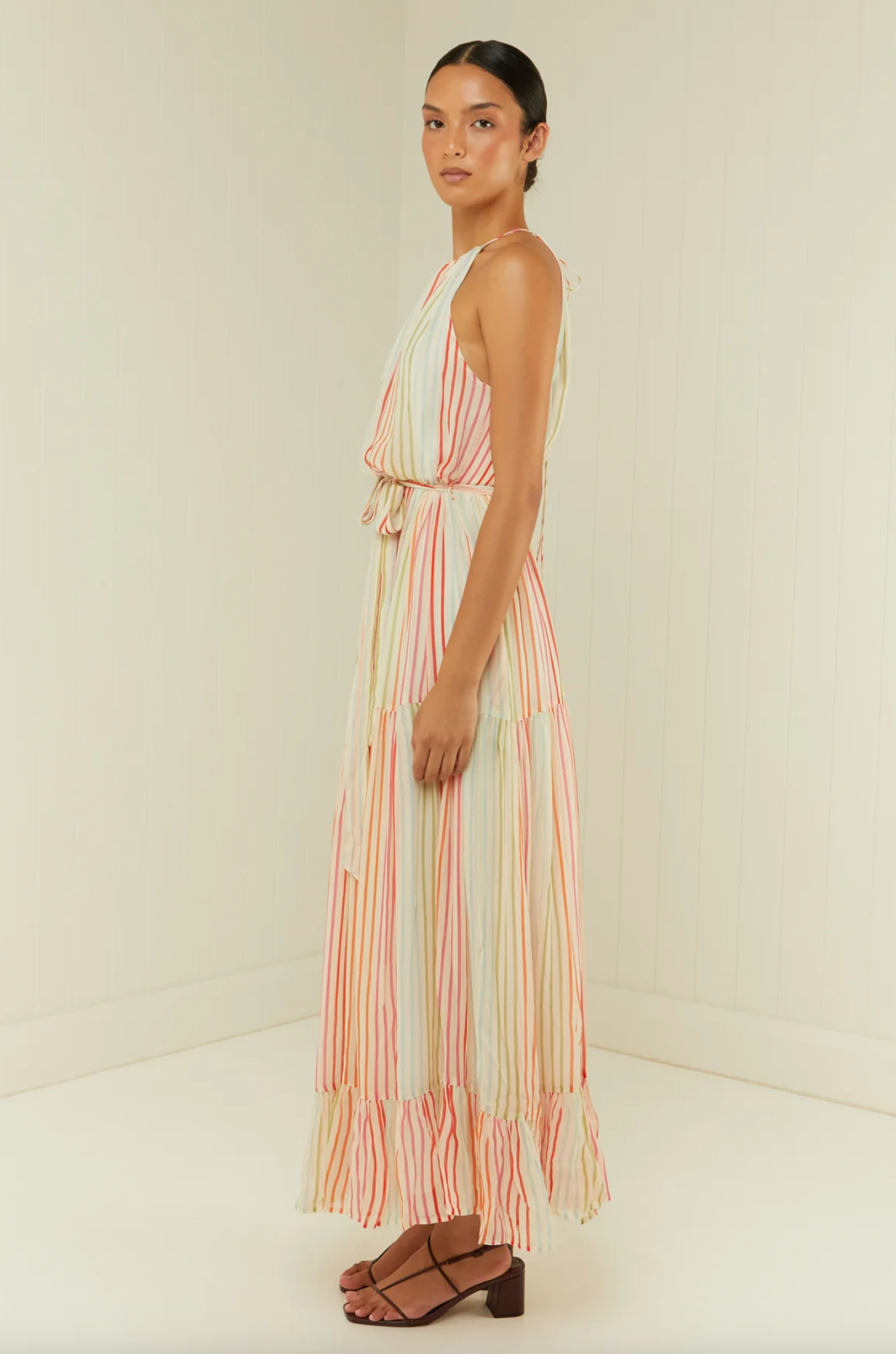 Bluebell Dress - Tulum Stripe