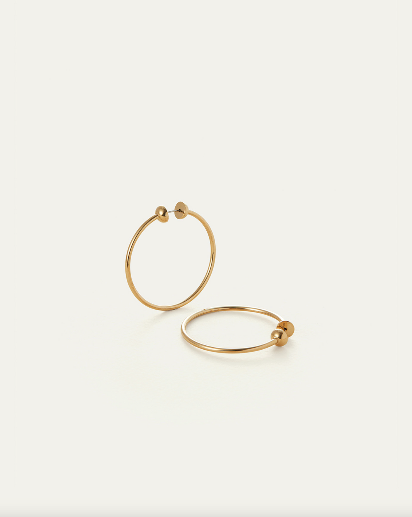 Small Icon Hoops - Gold