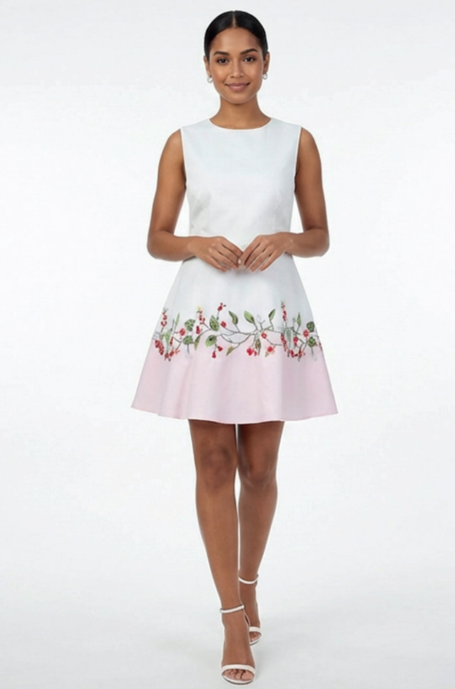 Mongu Dress - Strawberry Fields