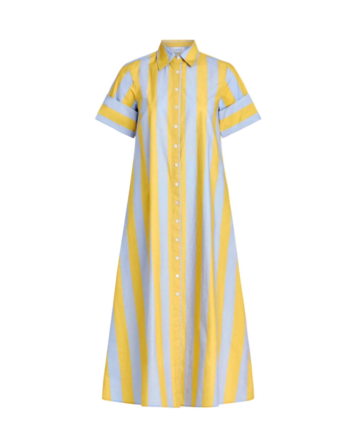 Gibbons Dress - Brimstone Stripe