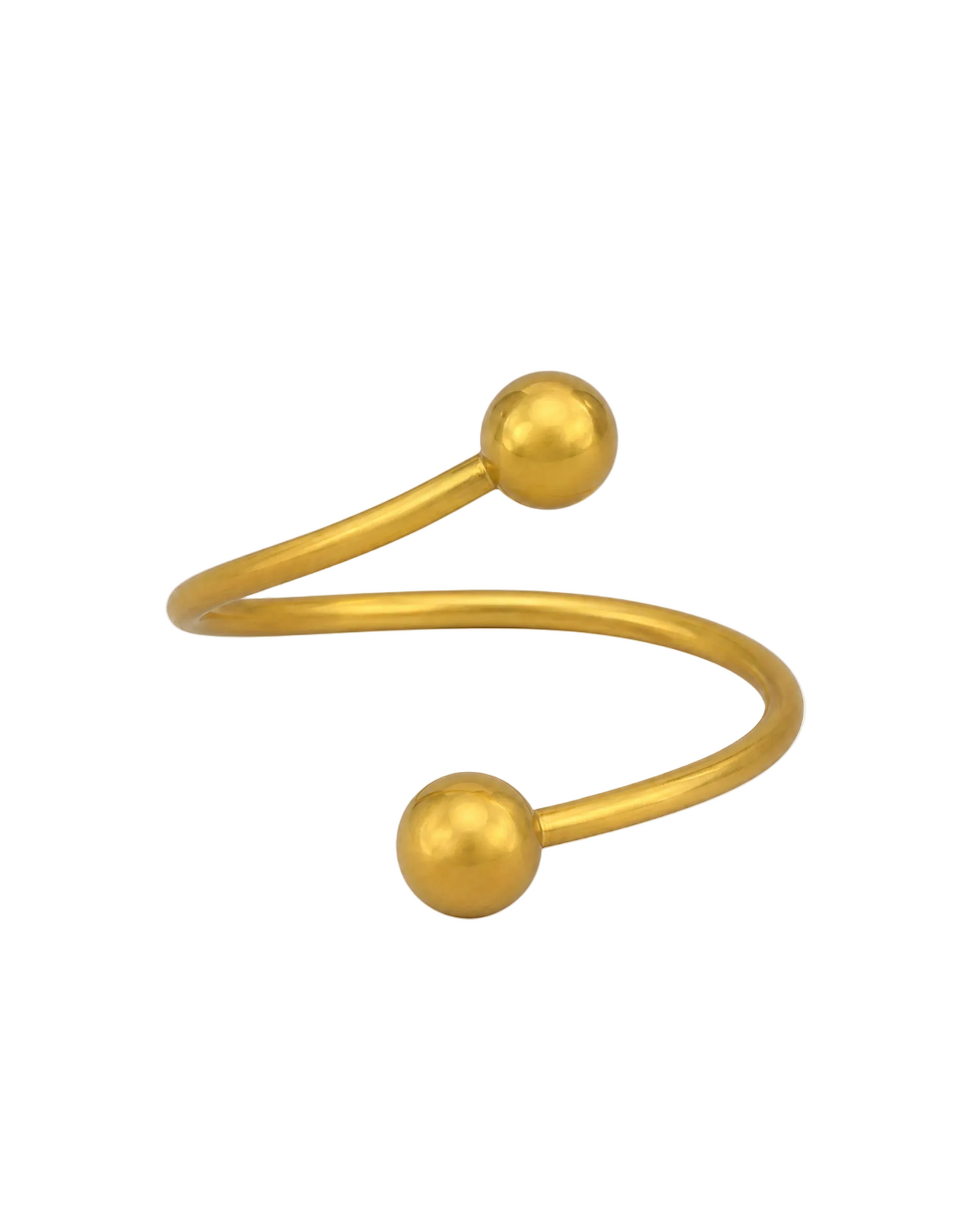 Twist Cuff Bracelet - Gold