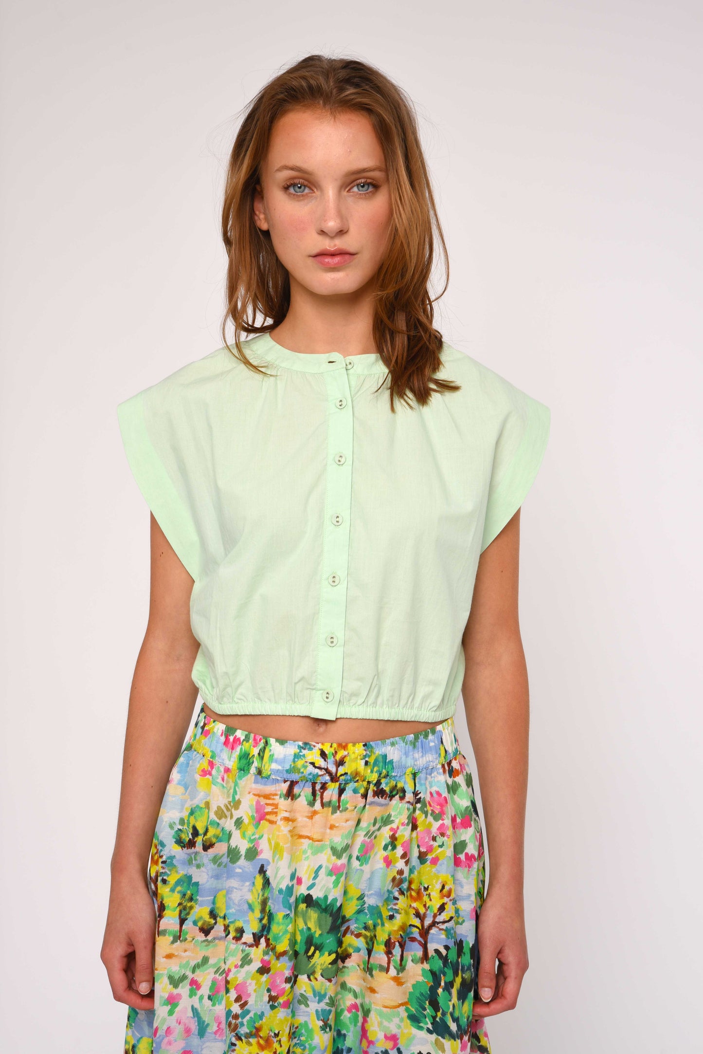 Porto Top - Mint