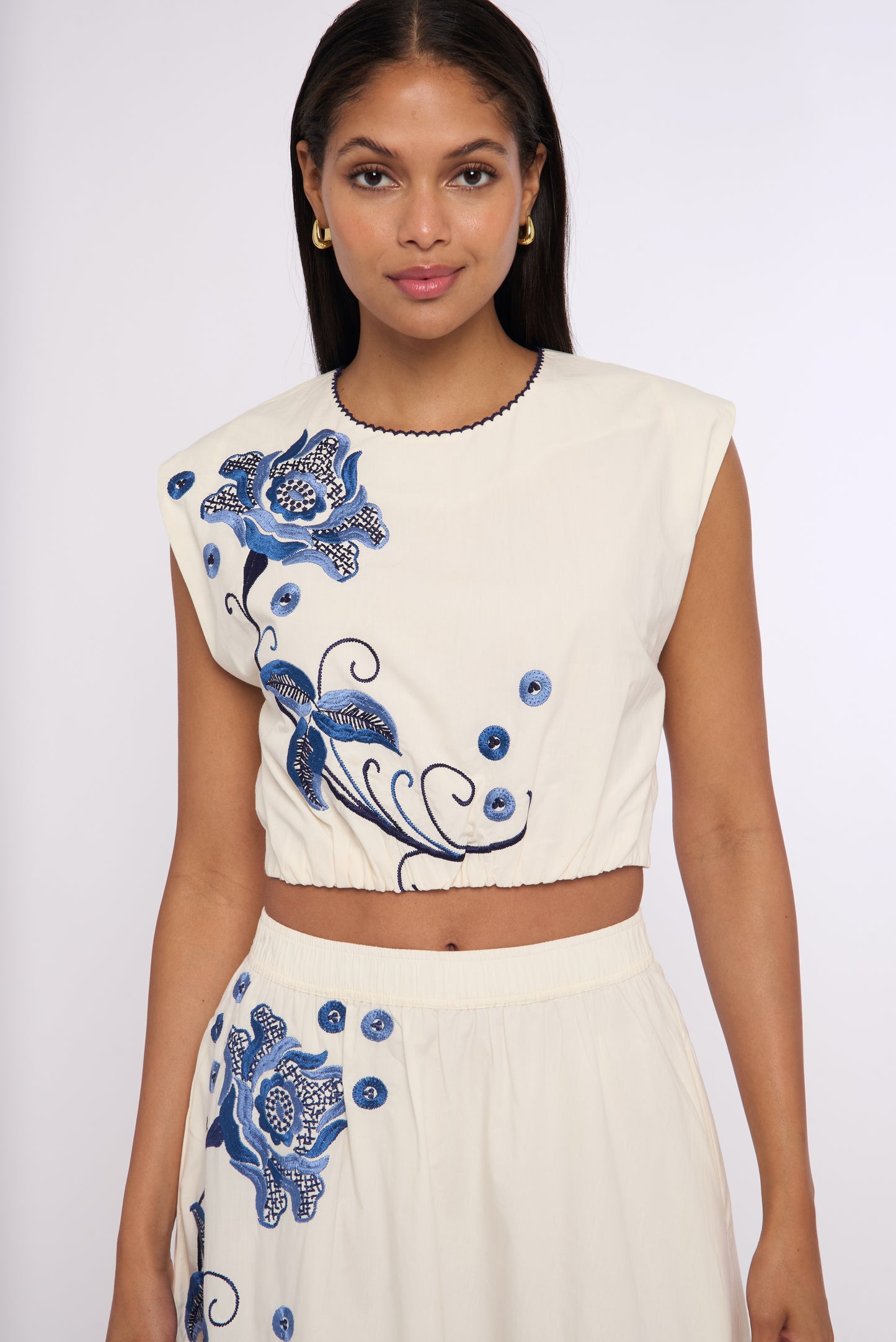 Cambrie Tank - Kimber Embroidery