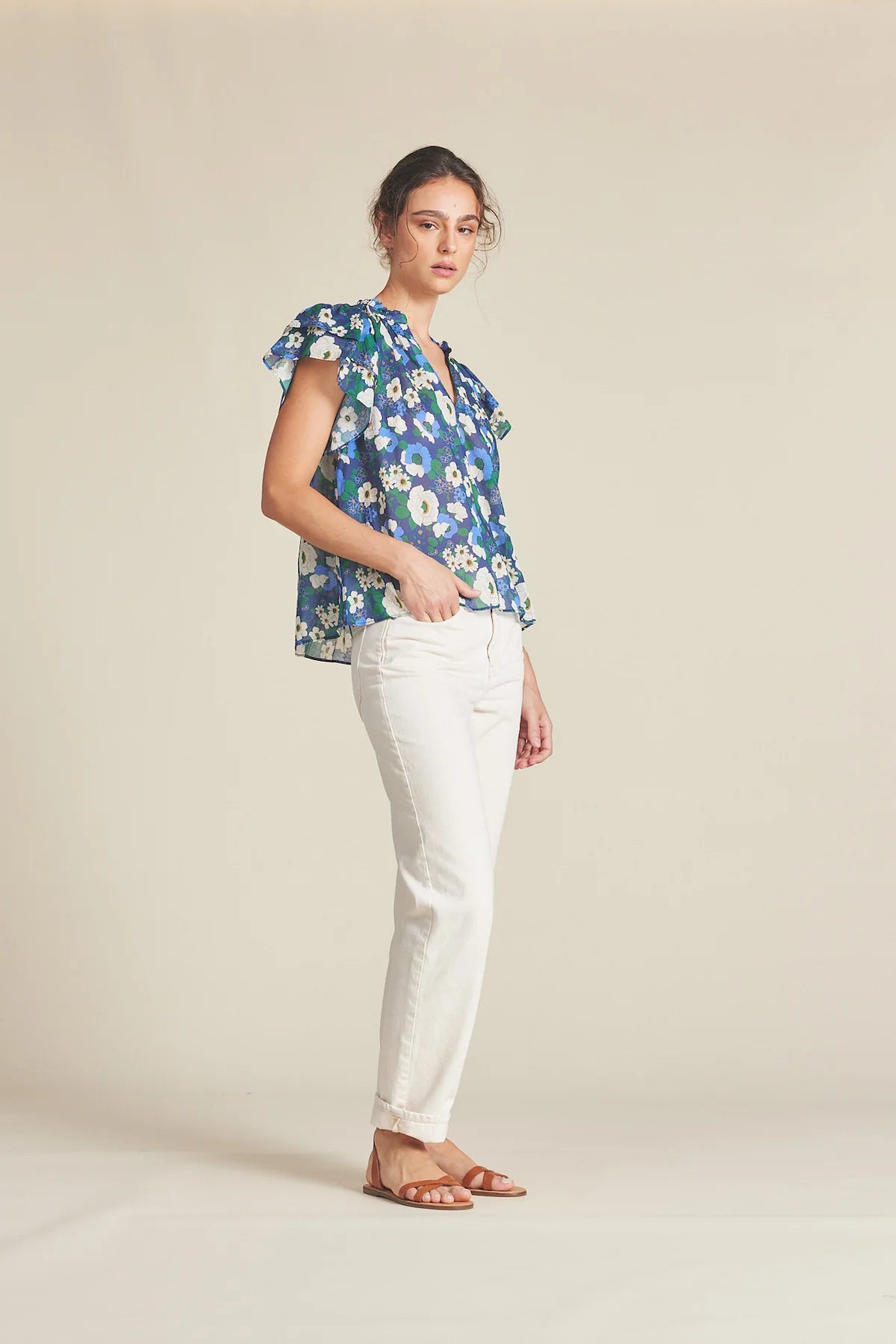 Clover Blouse - Rosa Blanca