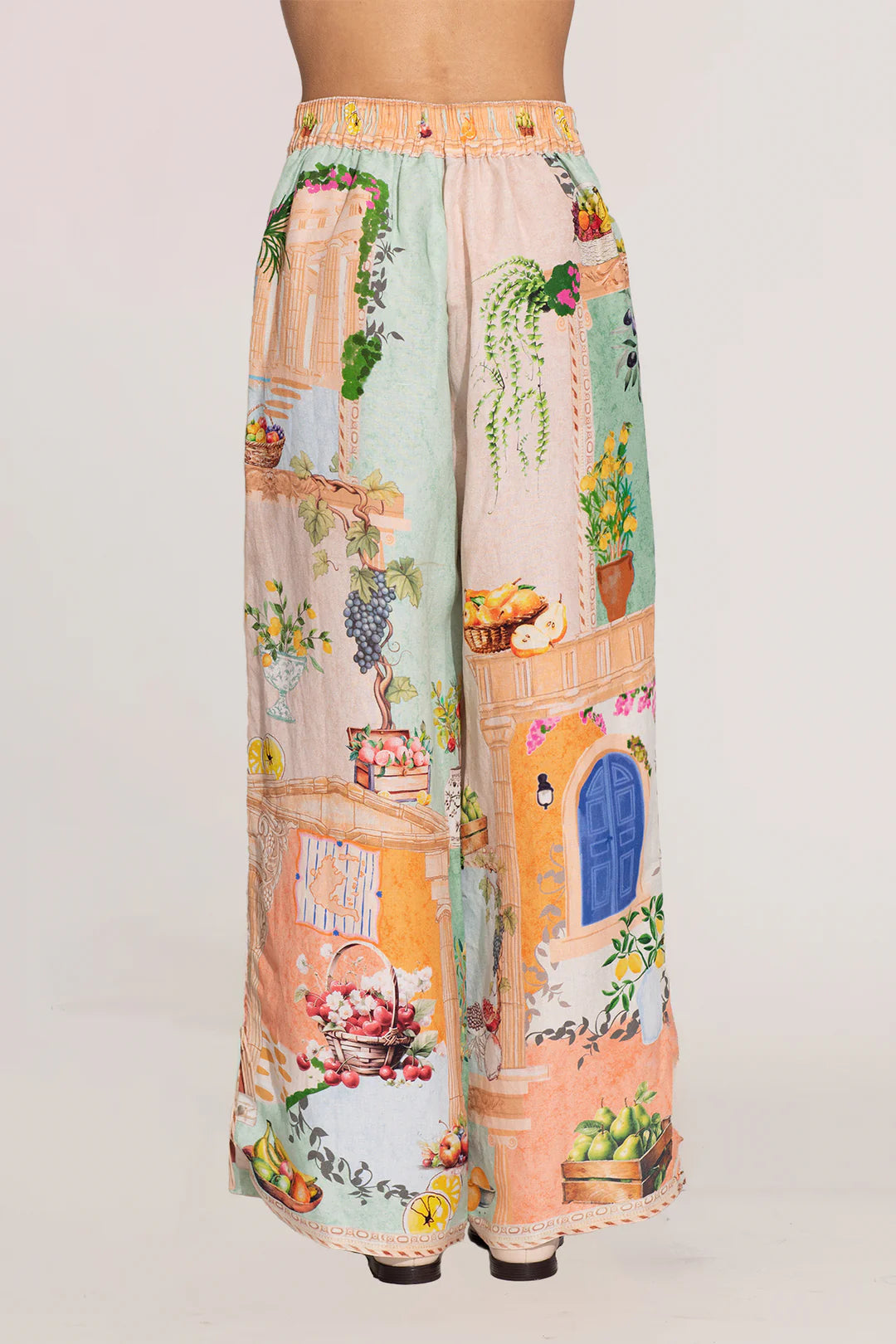 Masha Wide Leg Pants - Multi Color