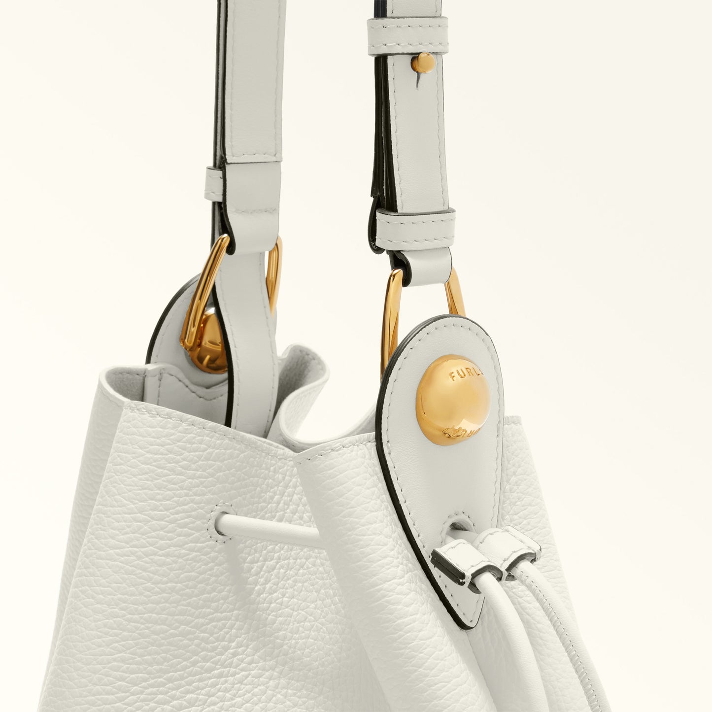 Furla Sfera Bucket Bag - Panna