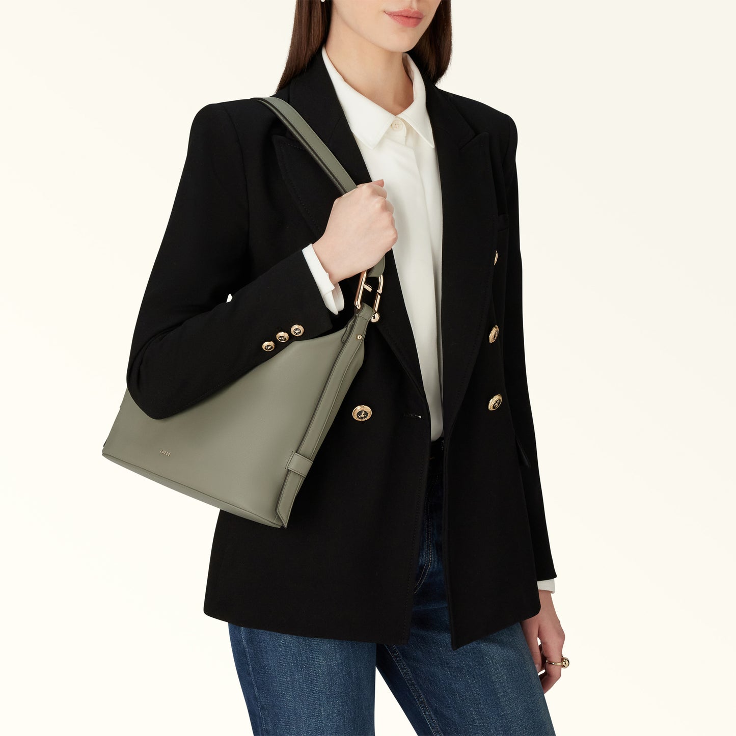 Furla Nuvola Shoulder Bag M - Agave B