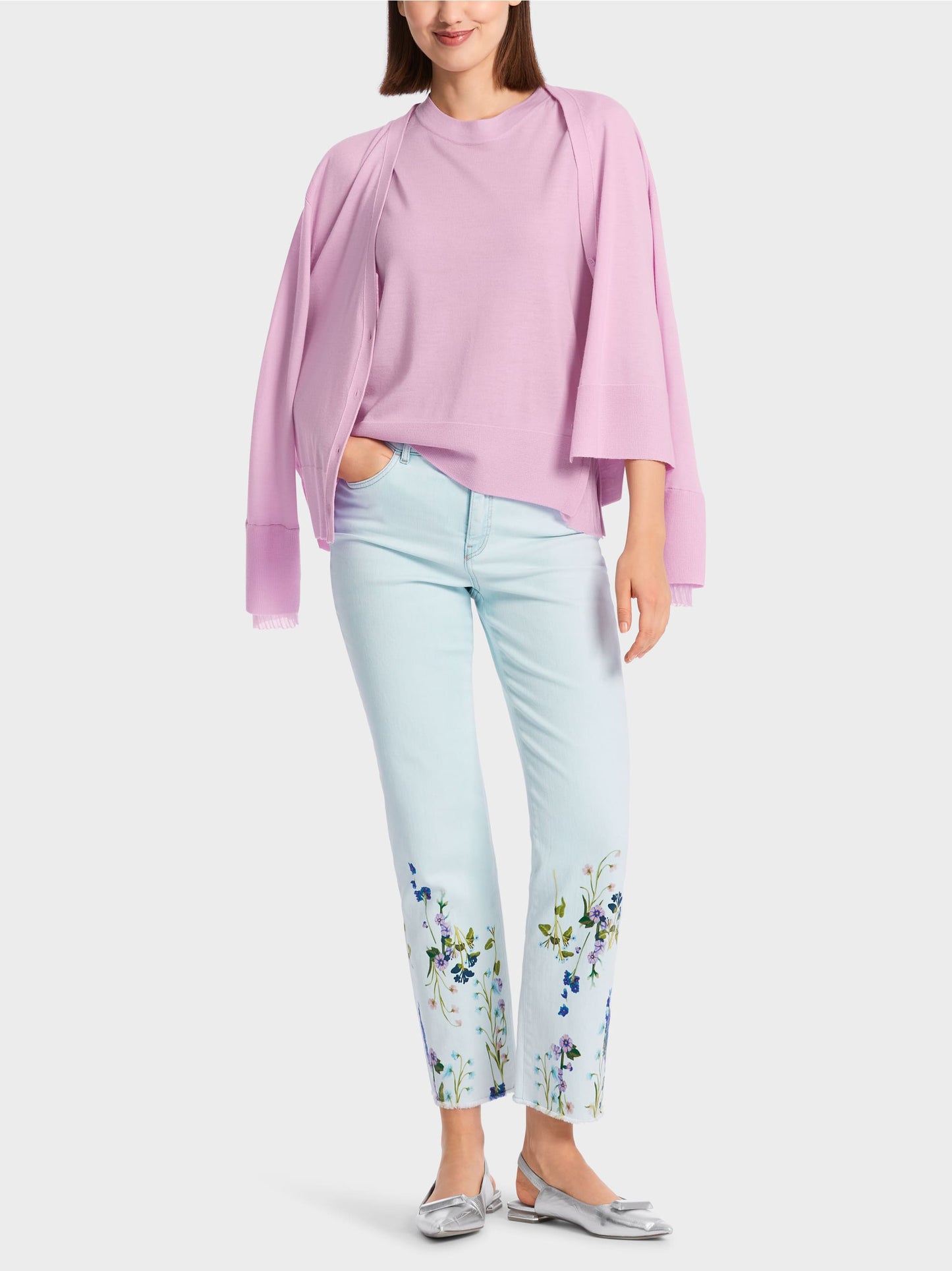 Wide "Rethink Together" Shell - Pink Lavender