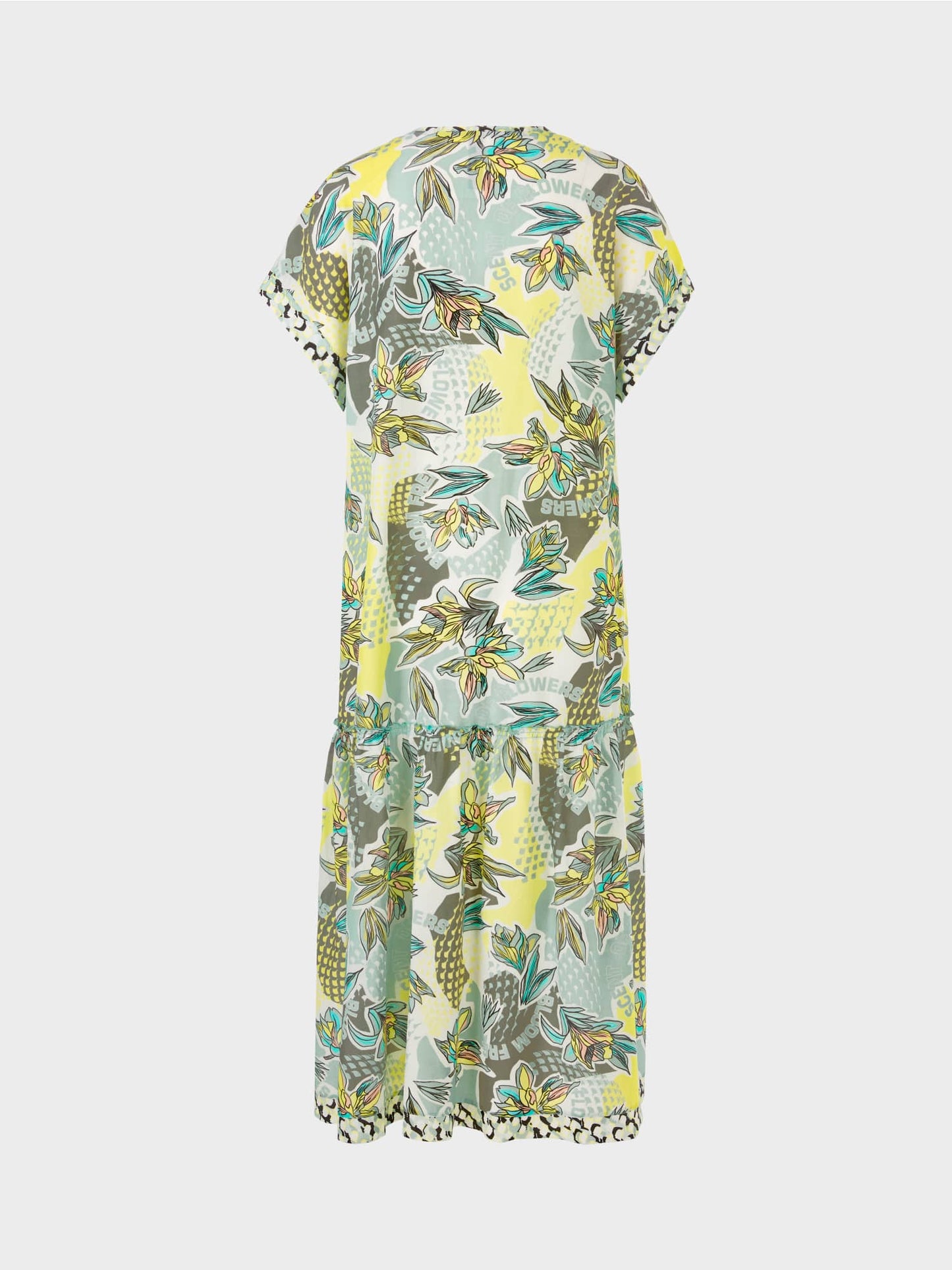All-Over Print Dress - Soft Sage