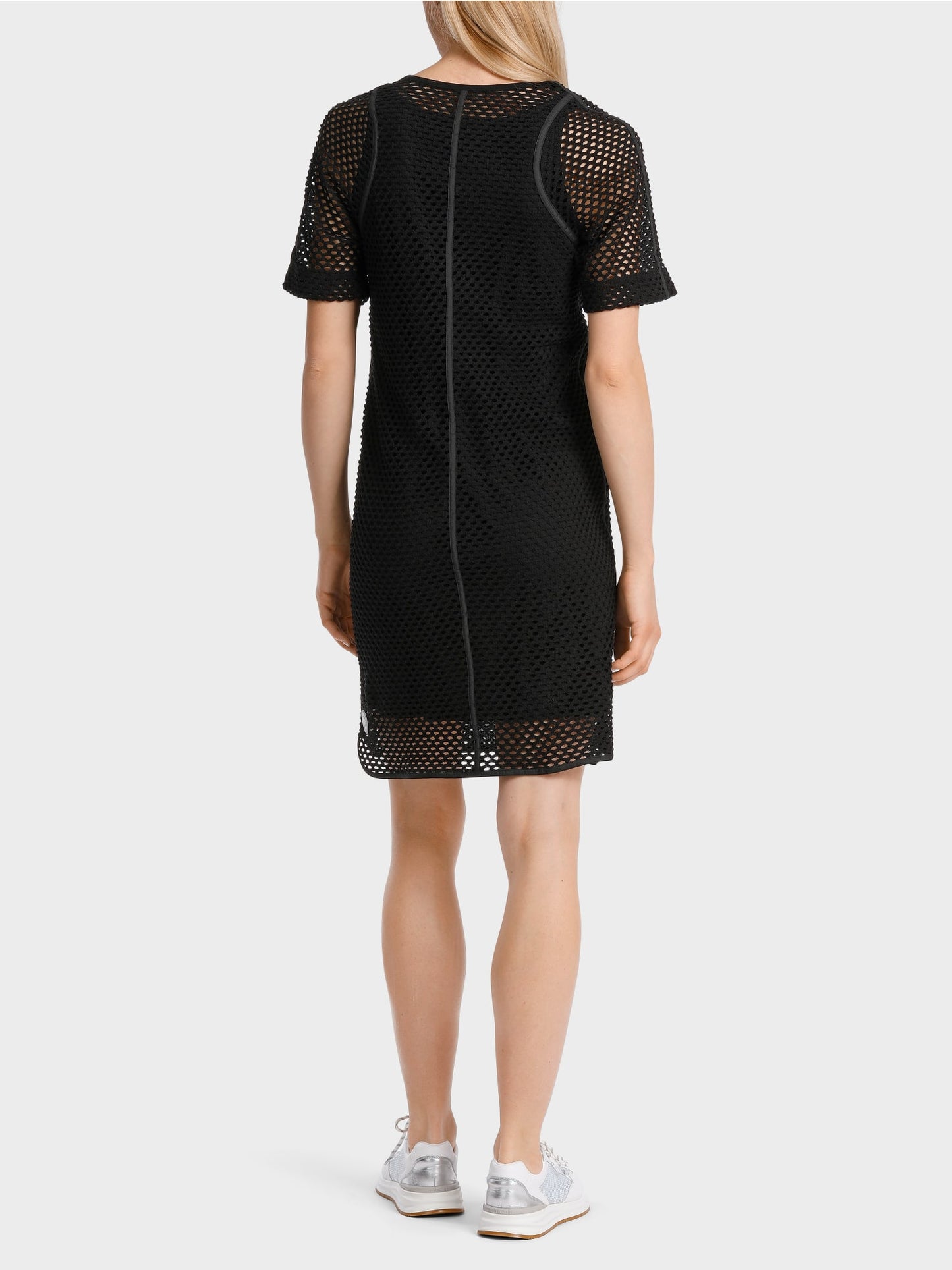 Casual Mesh Dress - Black