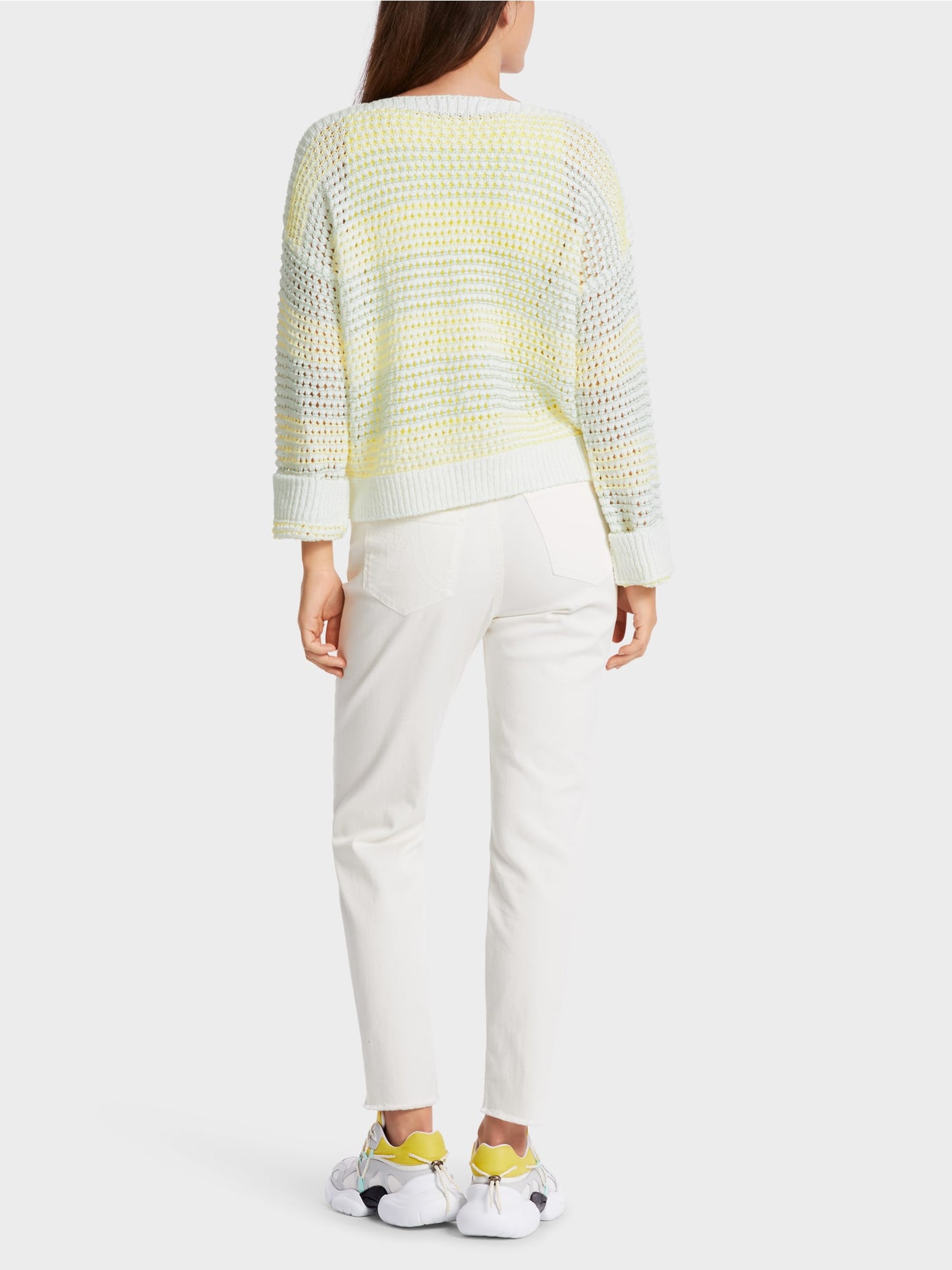 Open Knit Sweater - Off White