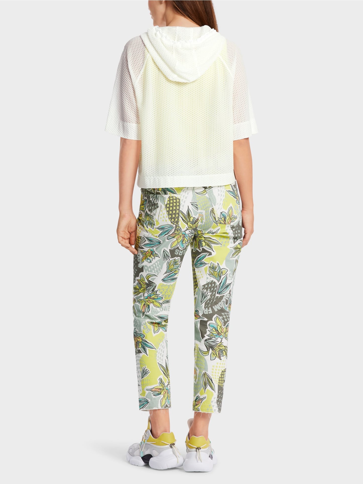 Semi-Transparent Sweatshirt - Off White