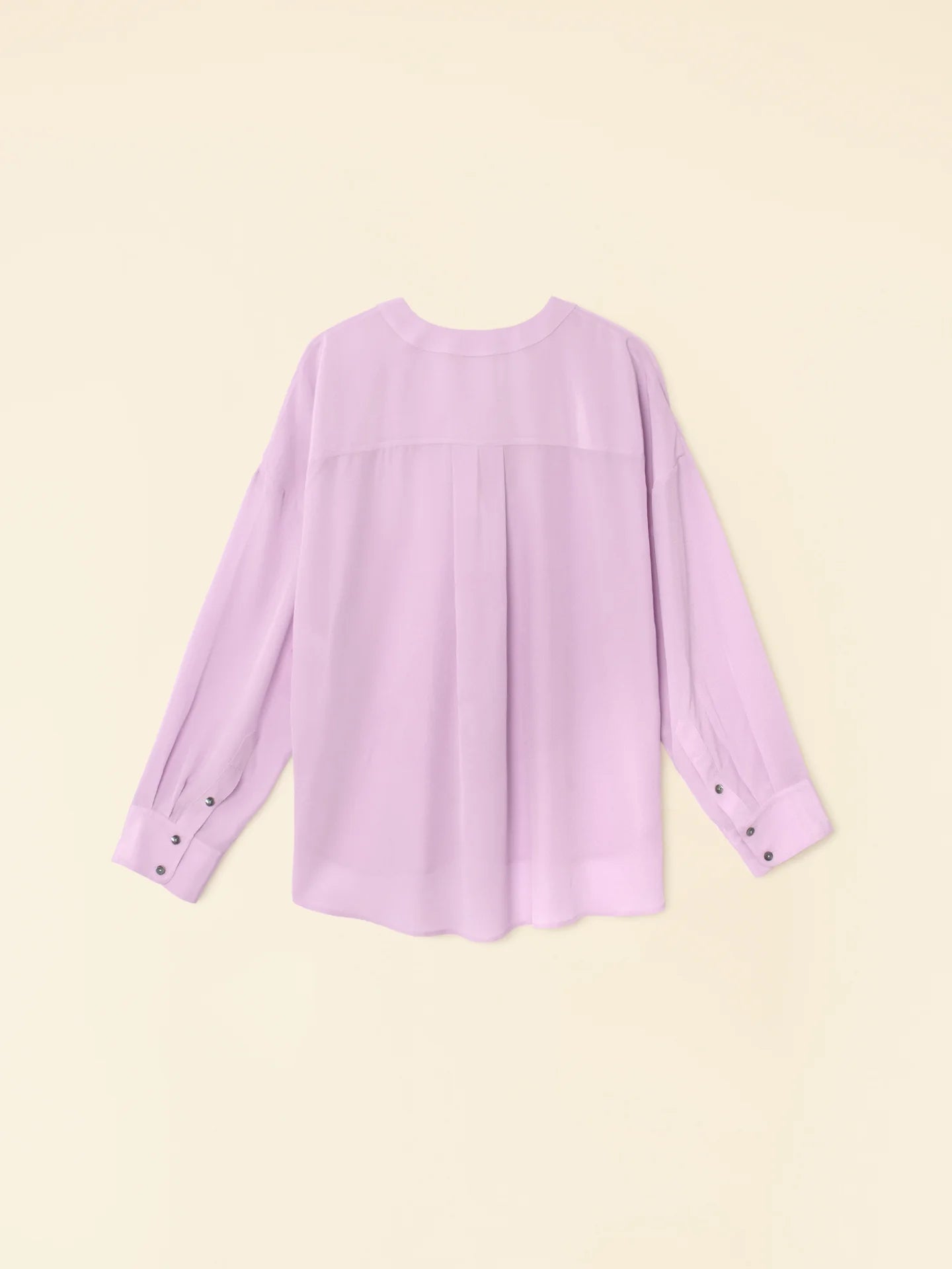 Frances Silk Shirt - Orchid Bloom
