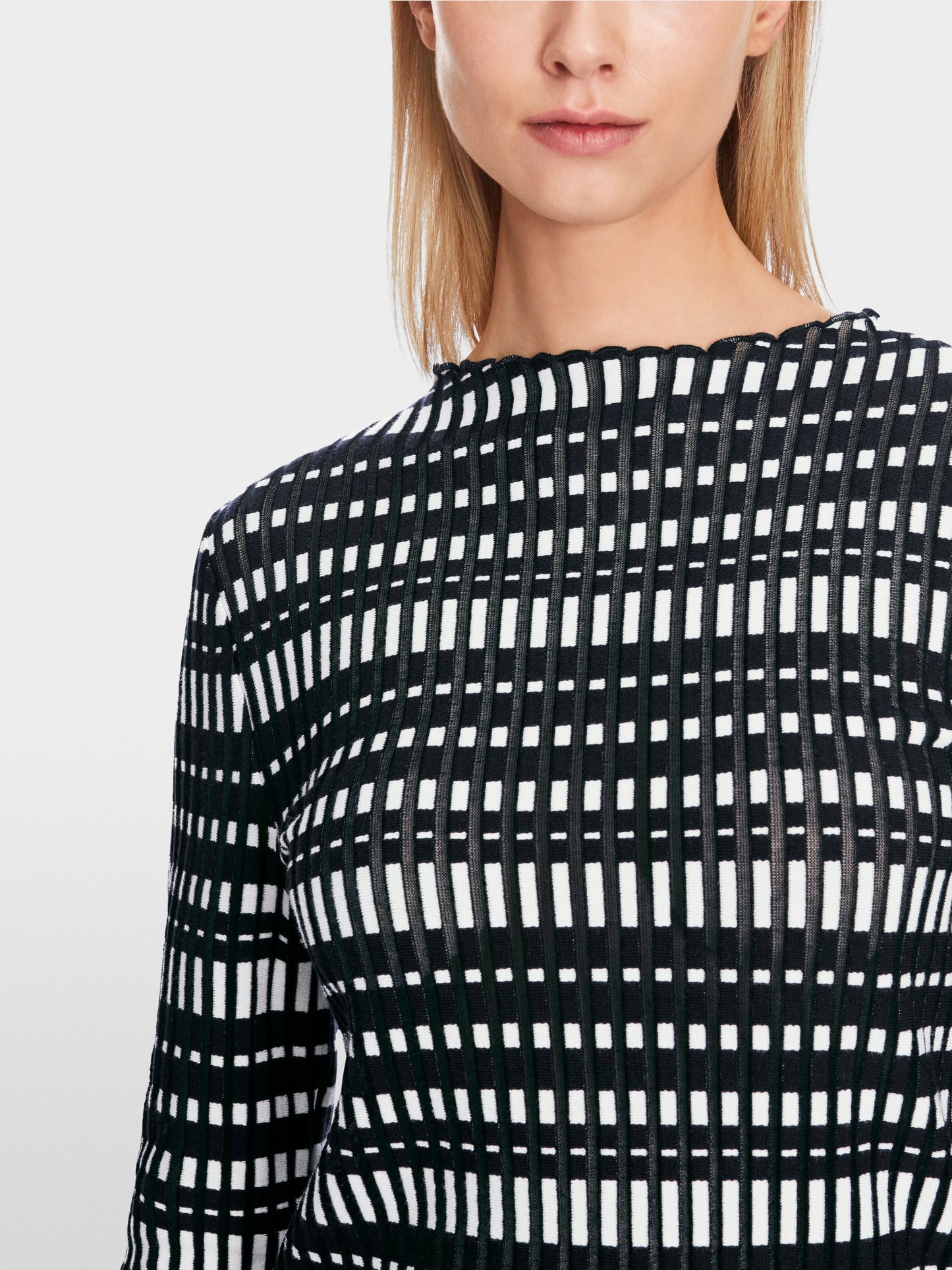Striped sweater - Midnight Blue