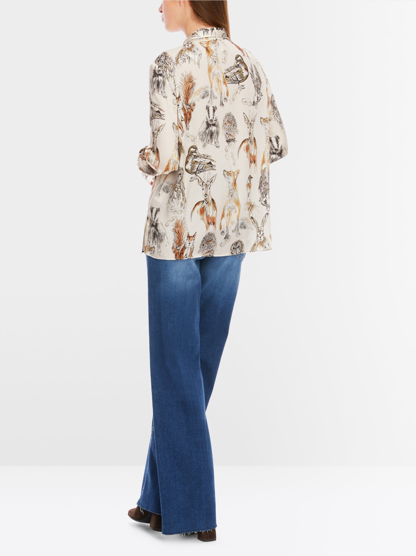 Silk blouse - Smoke