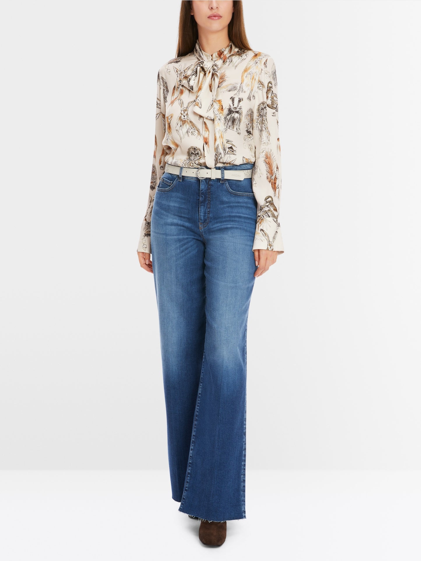 Silk blouse - Smoke