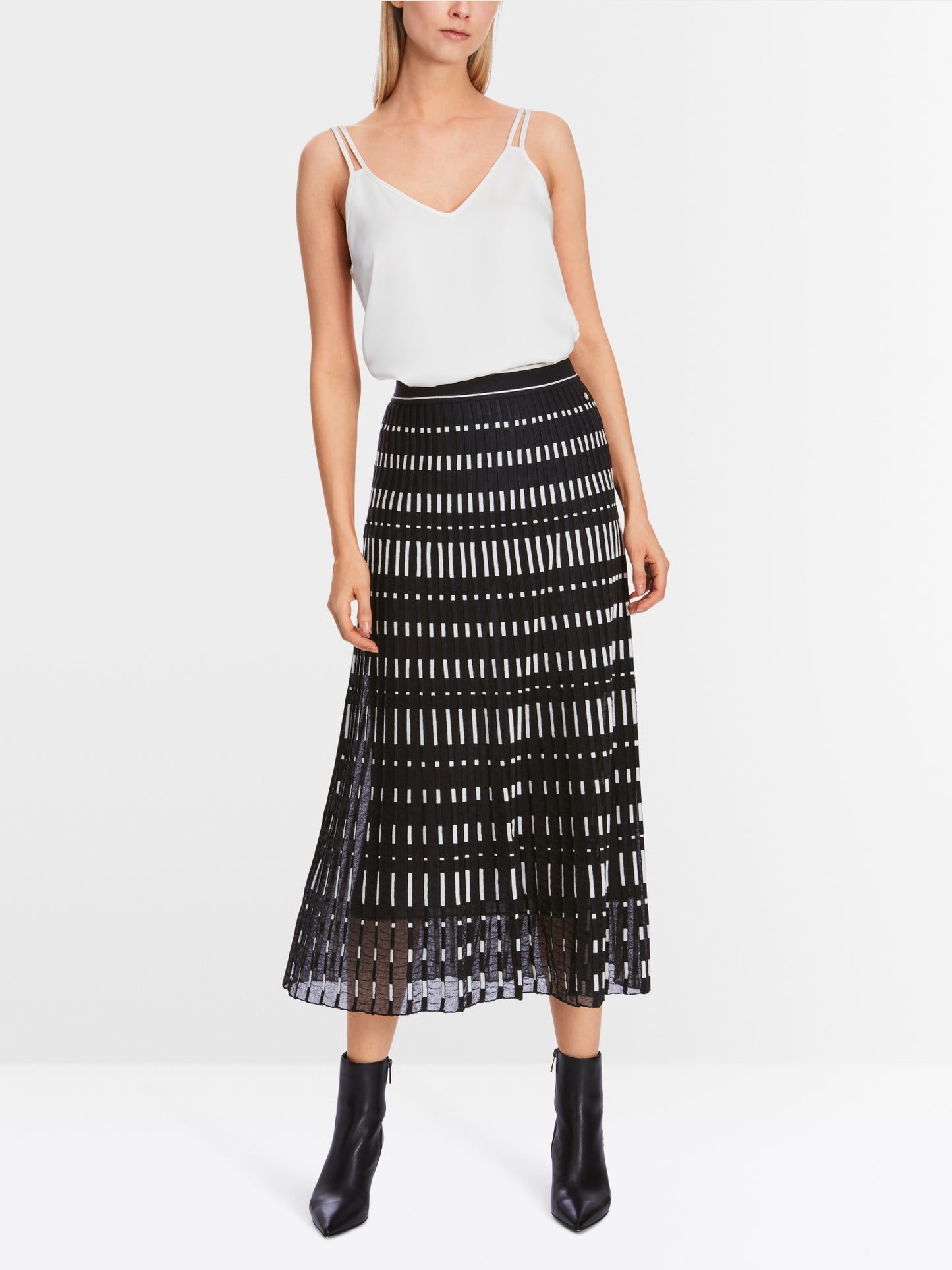 Knitted Skirt - Midnight Blue