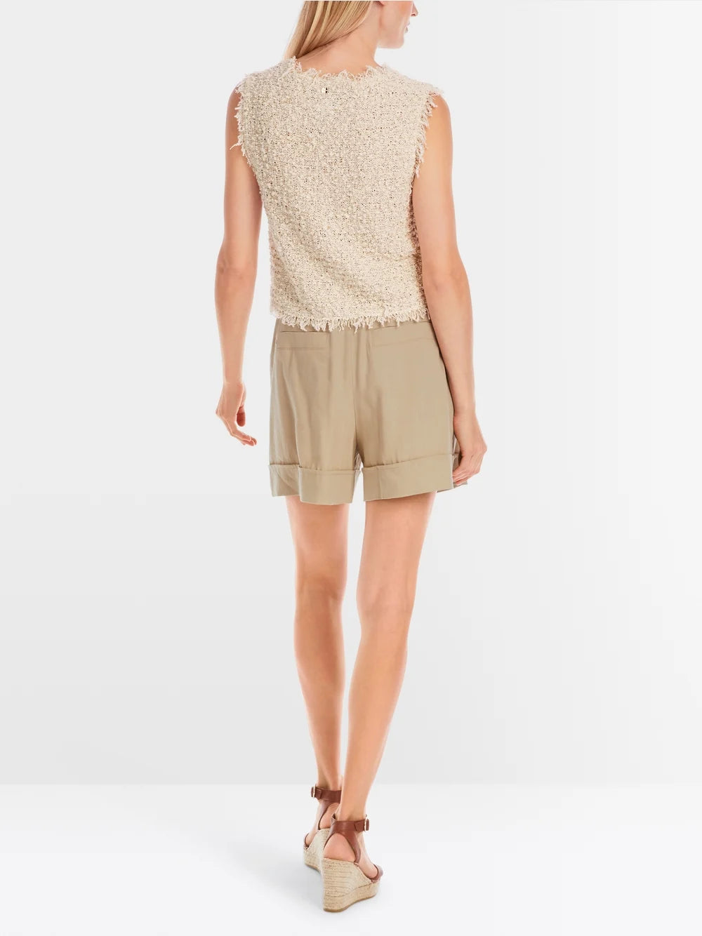 Knitted in Germany sleeveless knit top