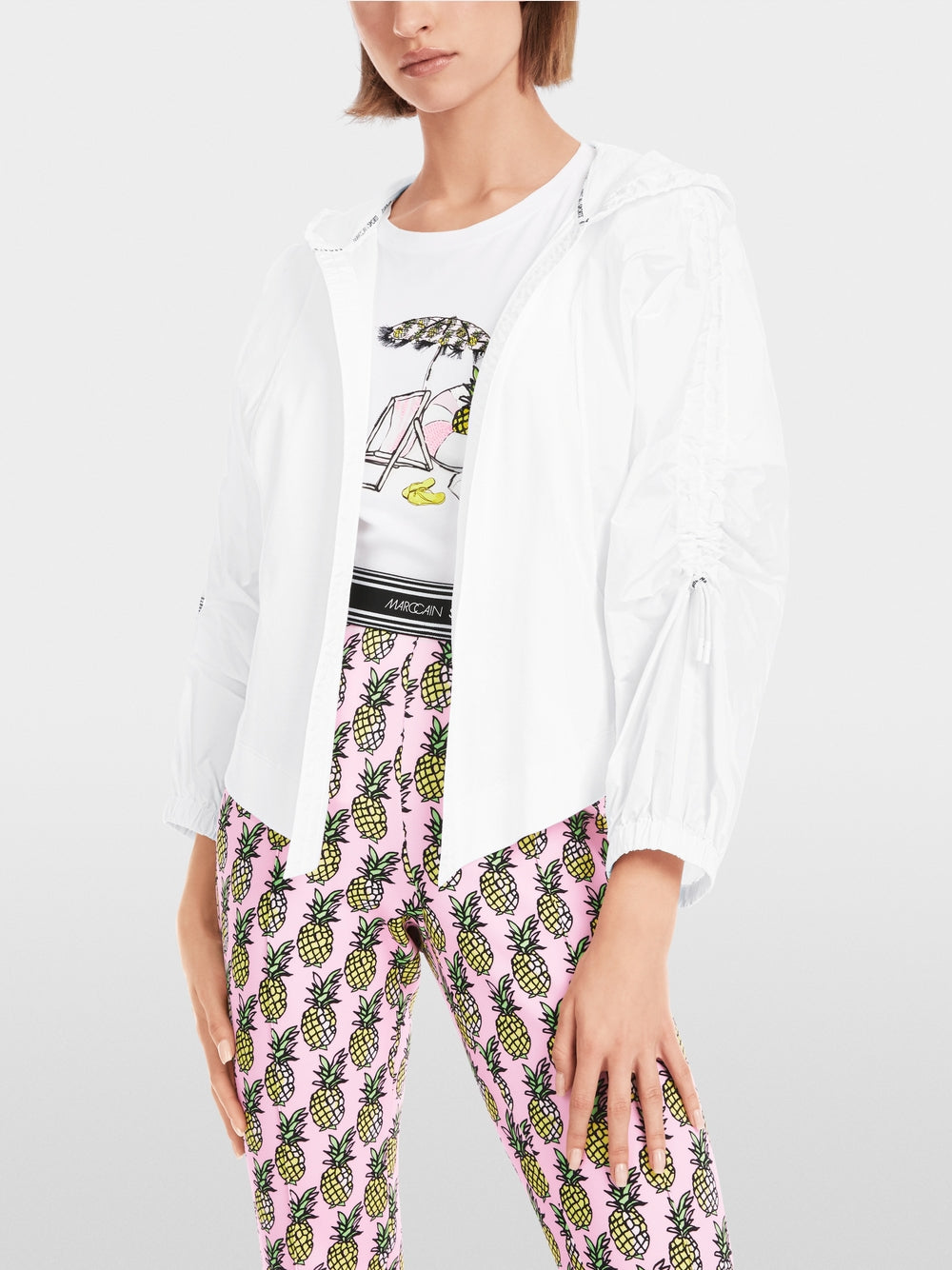 Sporty jacket - White