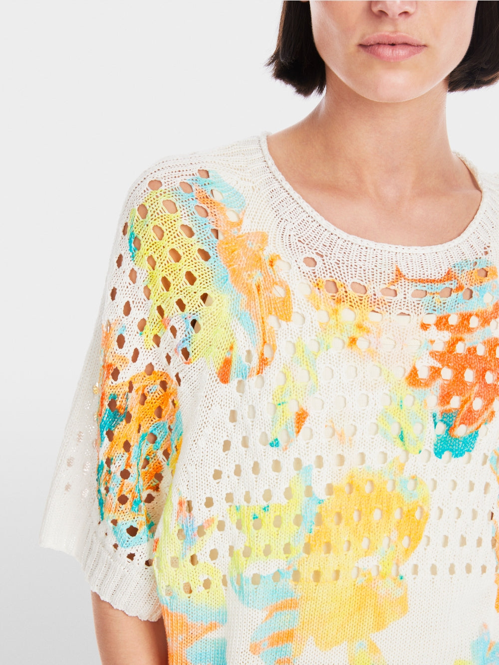 Rethink Together openwork sweater