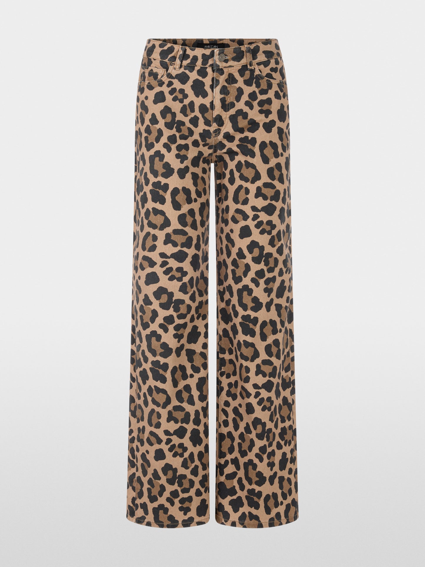 Wigan Wide Jeans with High Waistband - Milk Coffee