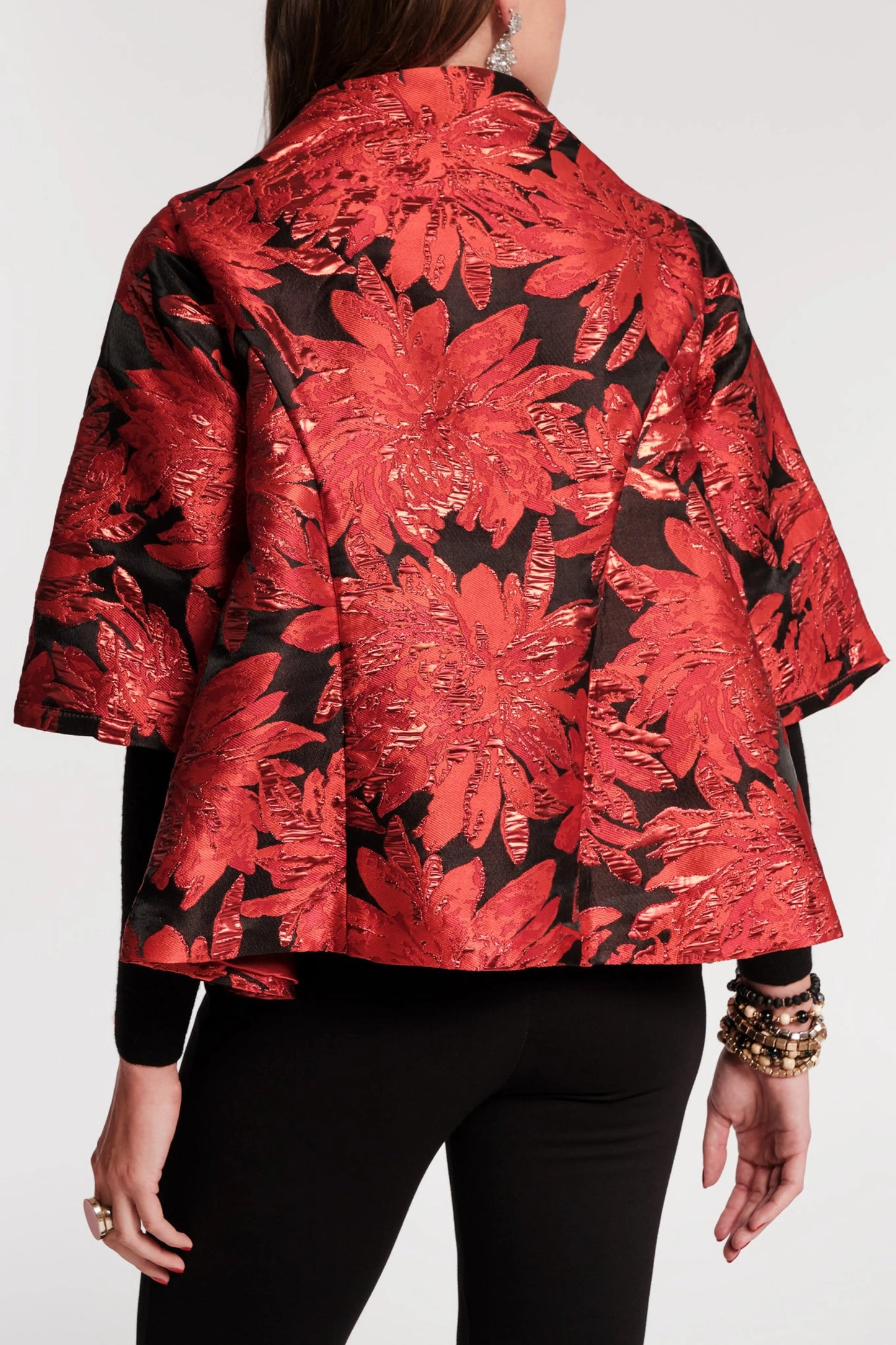 Swing Jacket - Red Black