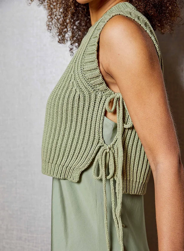 Jes Sweater/Dress Combo - Matcha