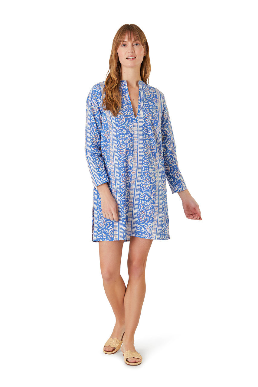 Short Kurta - Paisley Stripe