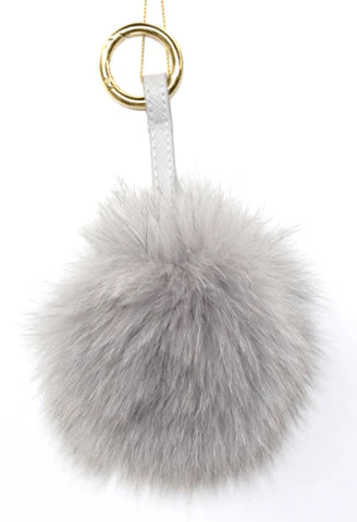 Fox Fur Keychain