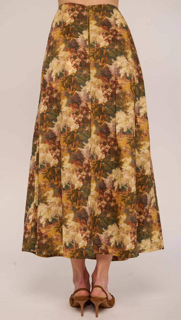 Ridley Skirt - Autumn Arboretum