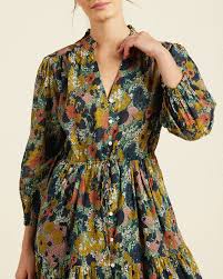 Eliot Dress - Deep Bramble