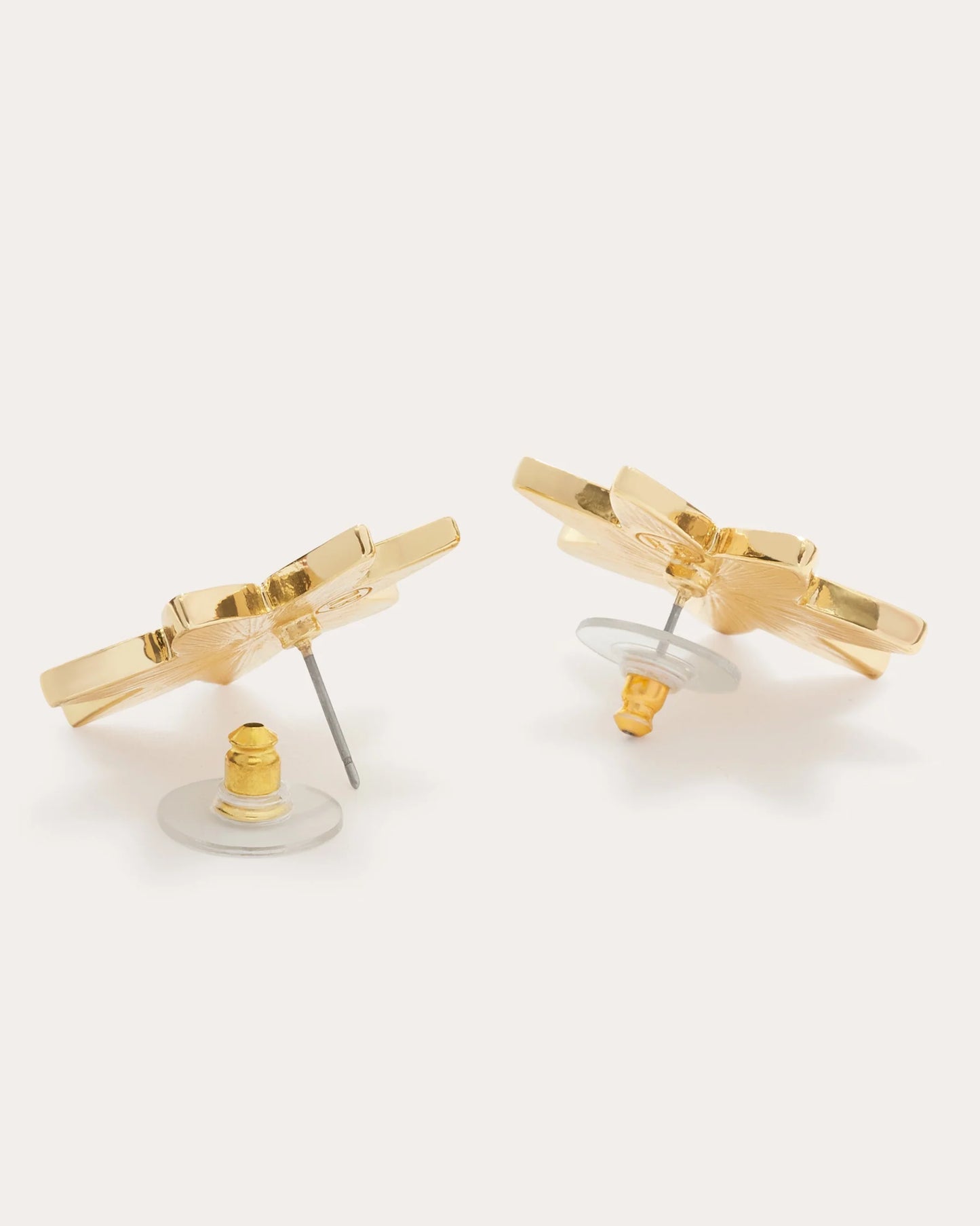 Star Mirrored Studs - Gold