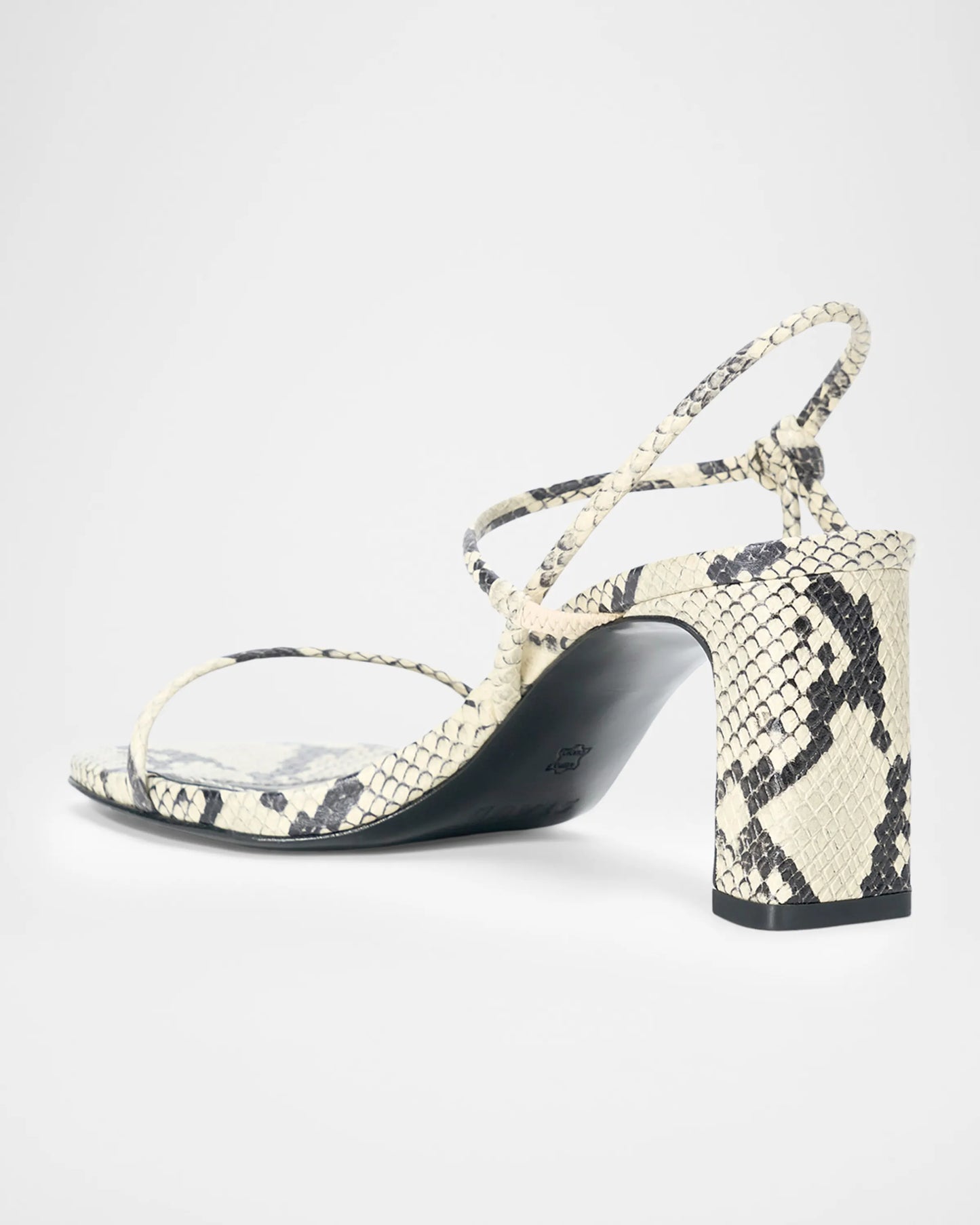 Laurel Heel - White Snake