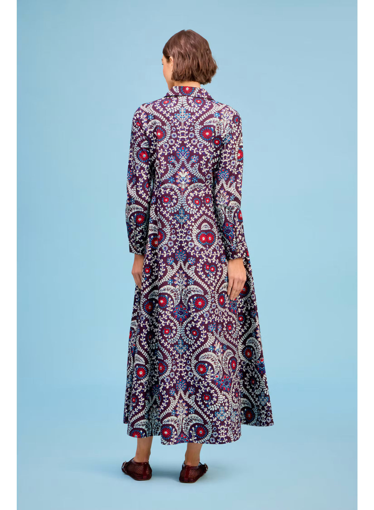 Classic Shirtdress - Scroll