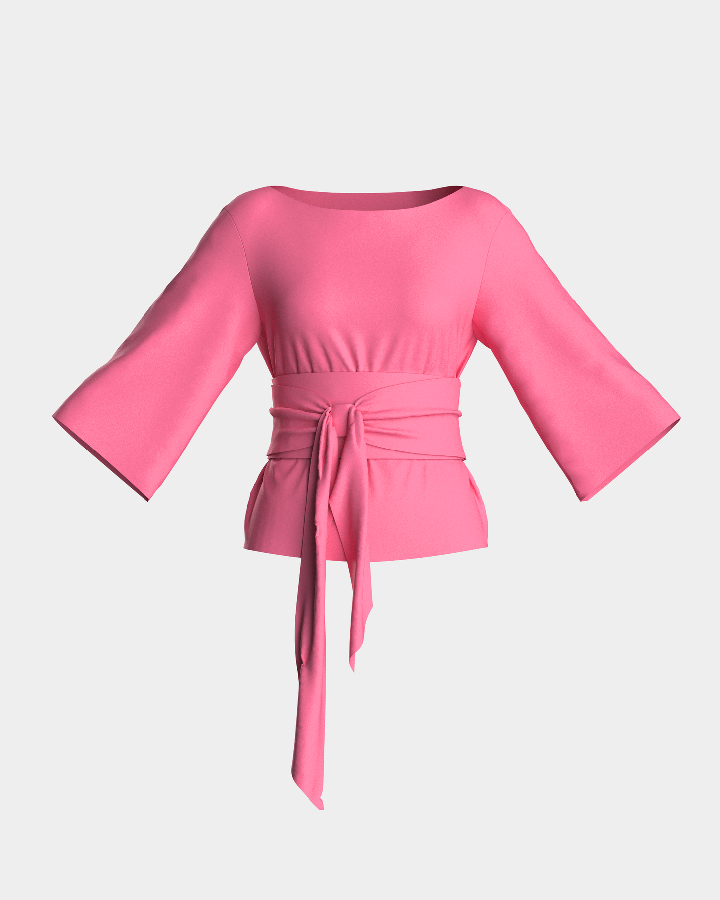 Whitney Wrap Top - Pink