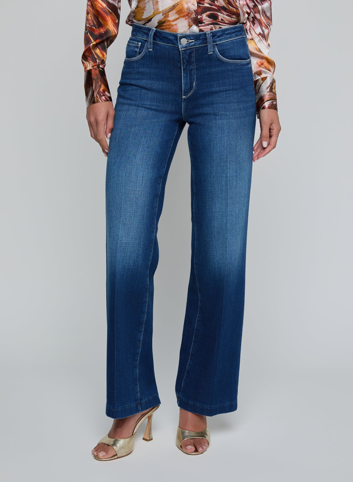 Scottie High Rise Wide Leg - Delany