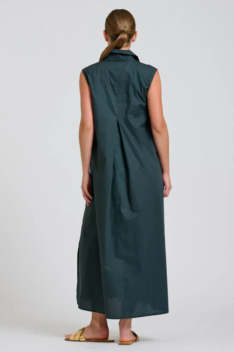 Freya Shirt Dress - Slate