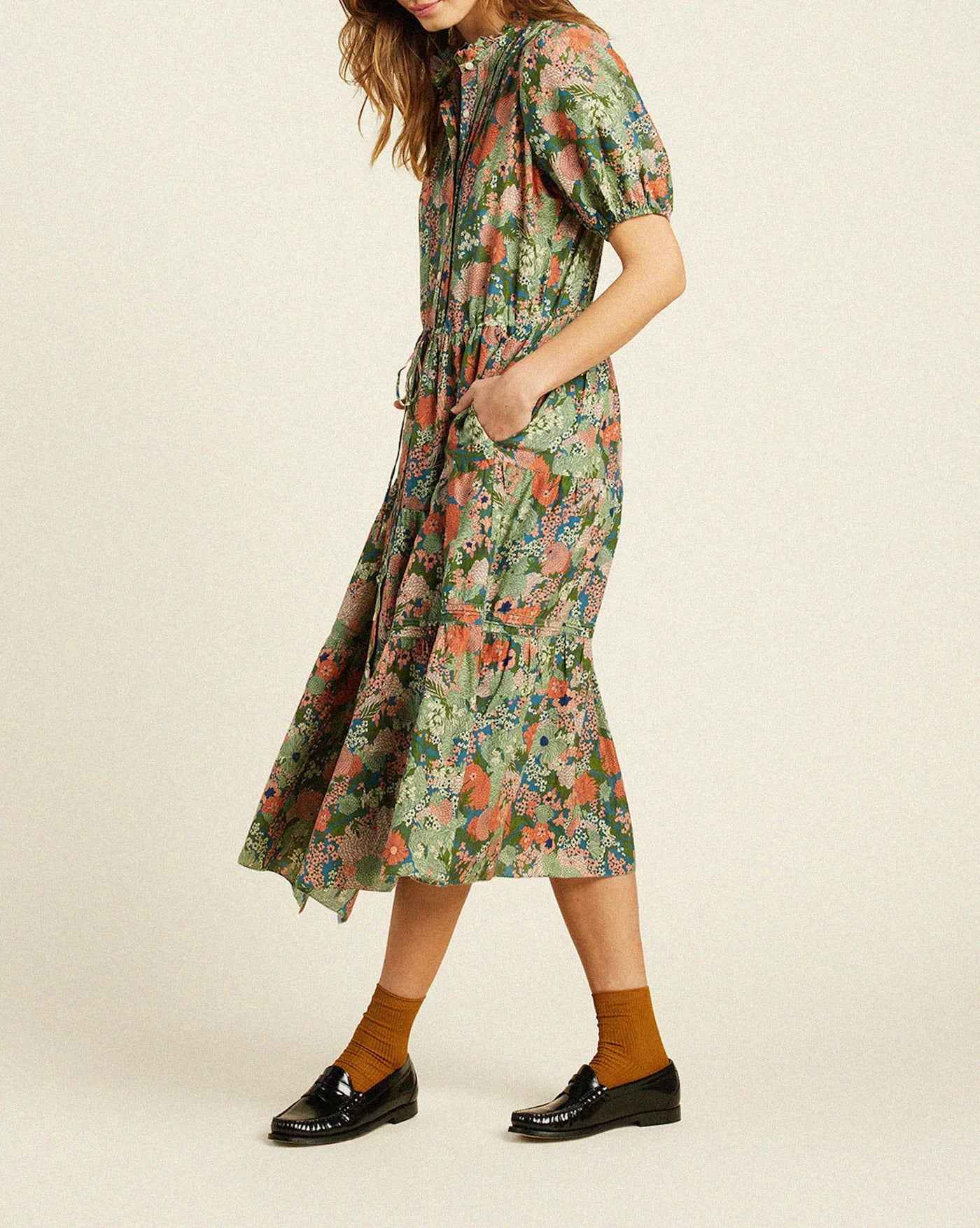 Hildie Dress - Tranquil Mist