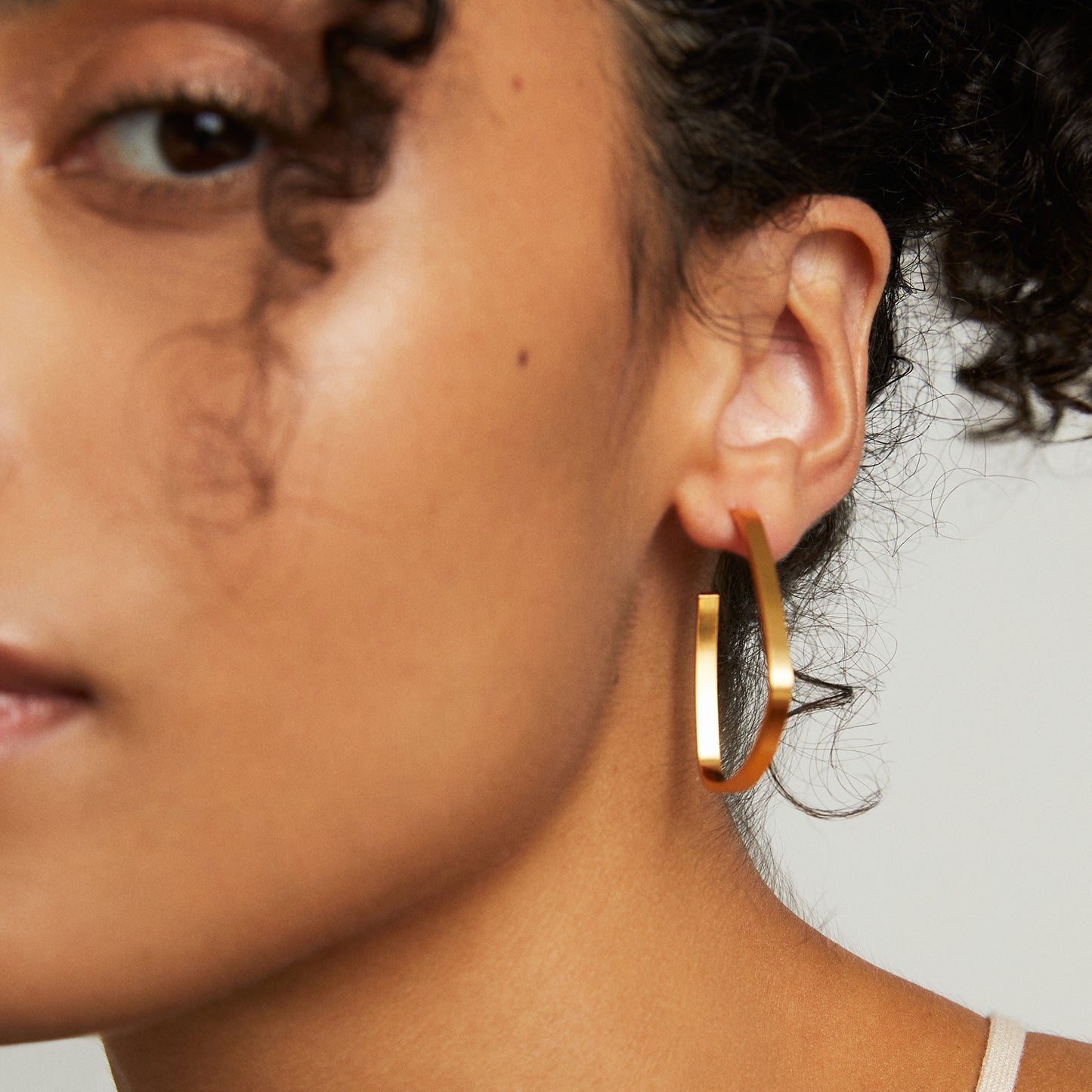 Midi Square Hoops