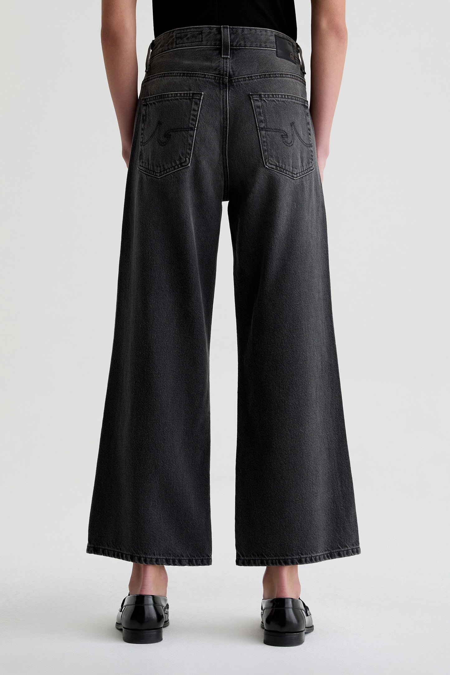 Saige Wide Leg Crop - Overnight