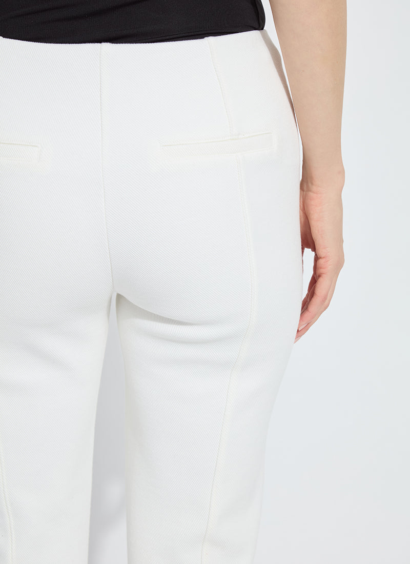 Alma High Waist Cavalry Trouser - Snow White