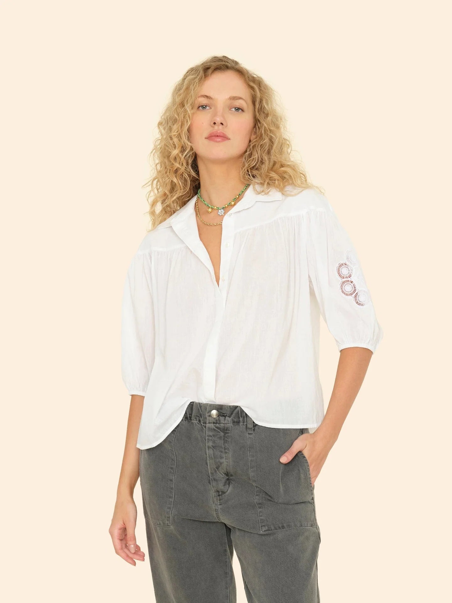 Kenza Top - White