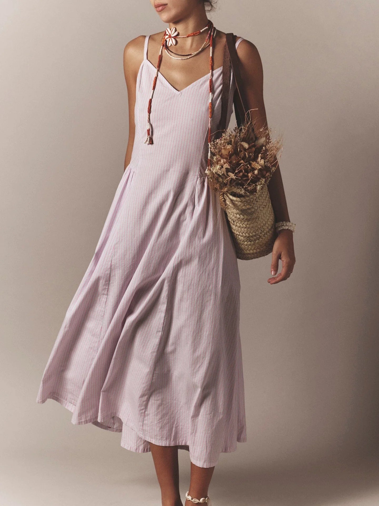 Bardot Dress - Grey Gem