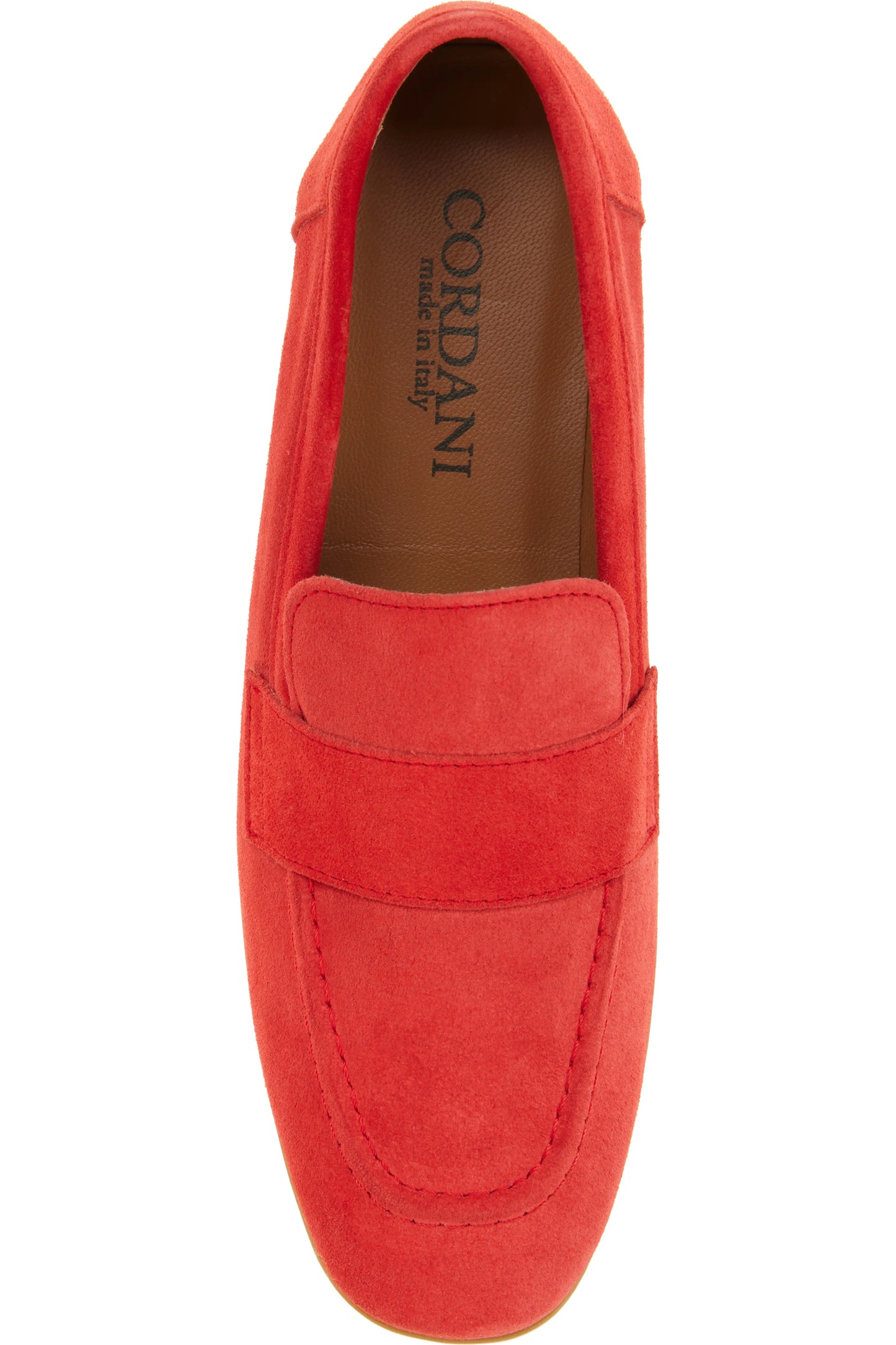 Ardelle Loafer - Red Suede
