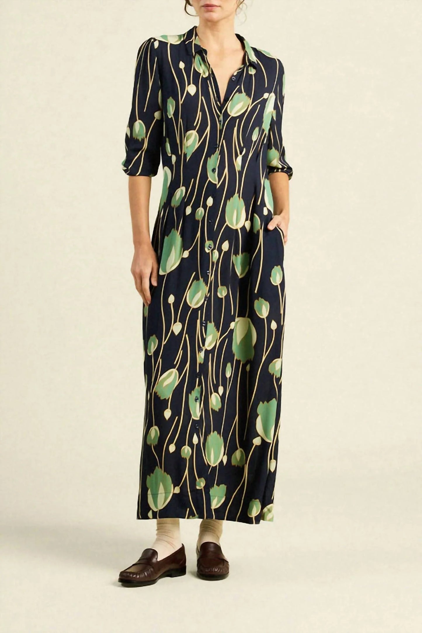 Harper Dress - Jade Tulip