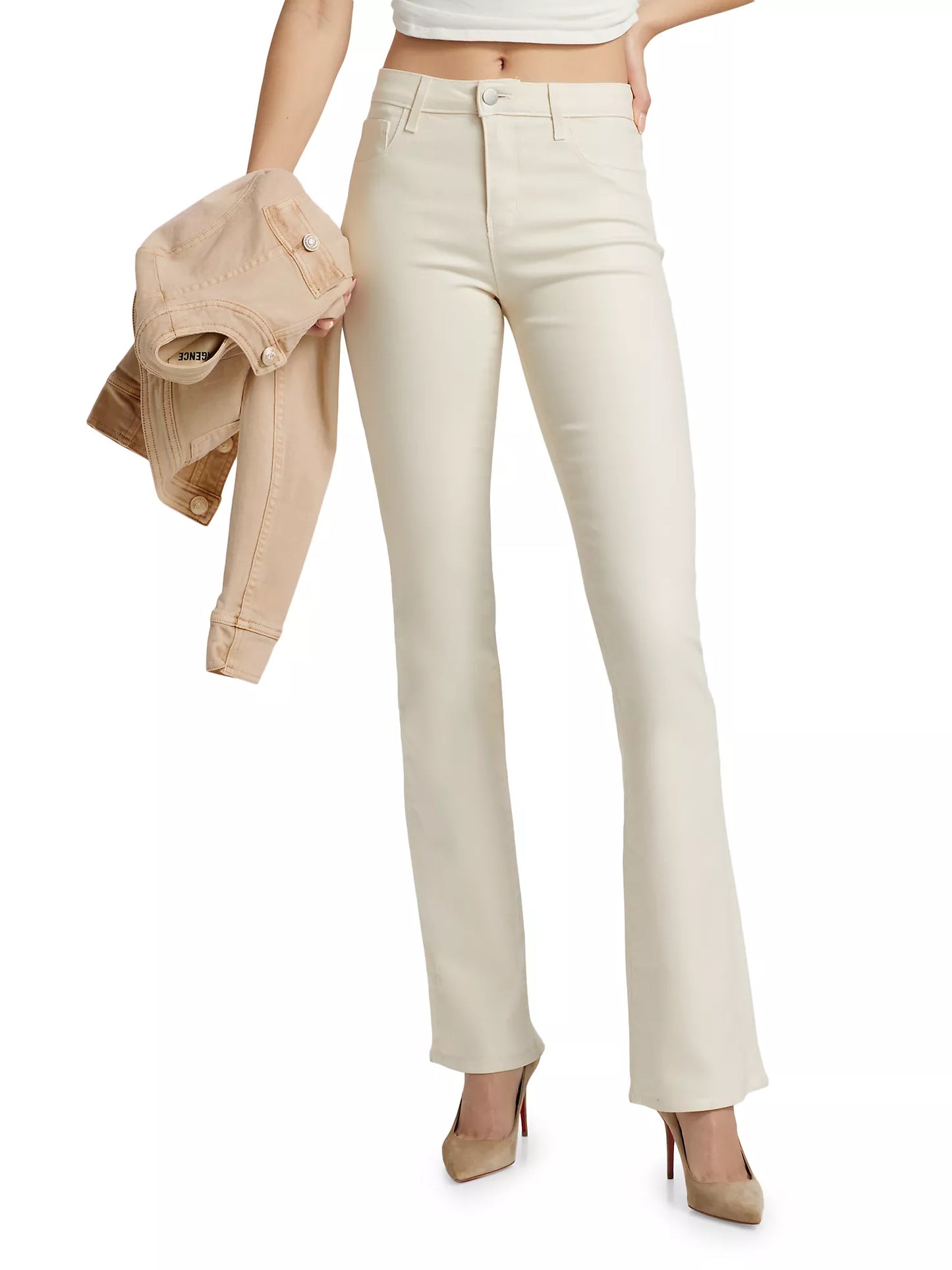 Selma H/R Sleek Baby Boot - French Vanilla Coated