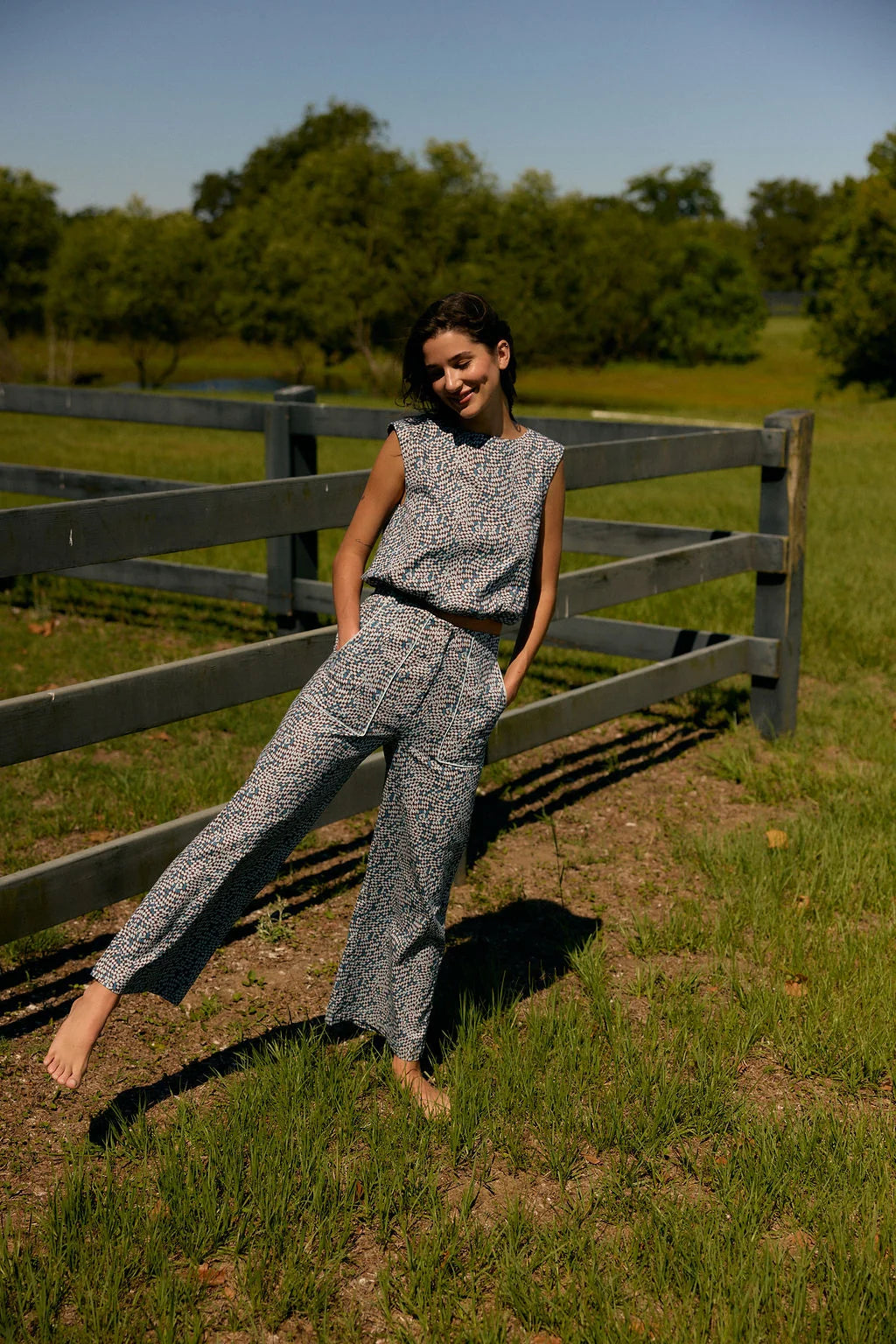 Abby Pants - Shale