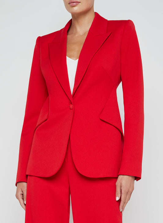 CHAMBERLAIN BLAZER - SCARLET RED
