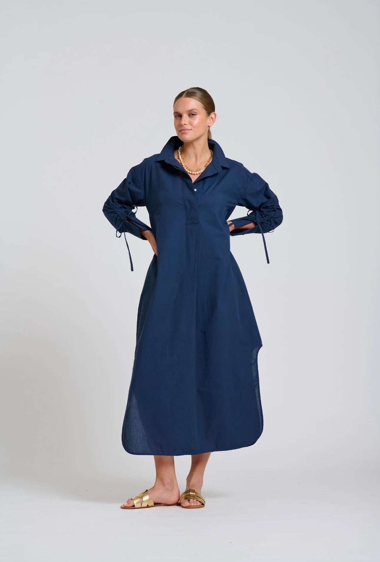 Millie Dress - French Navy