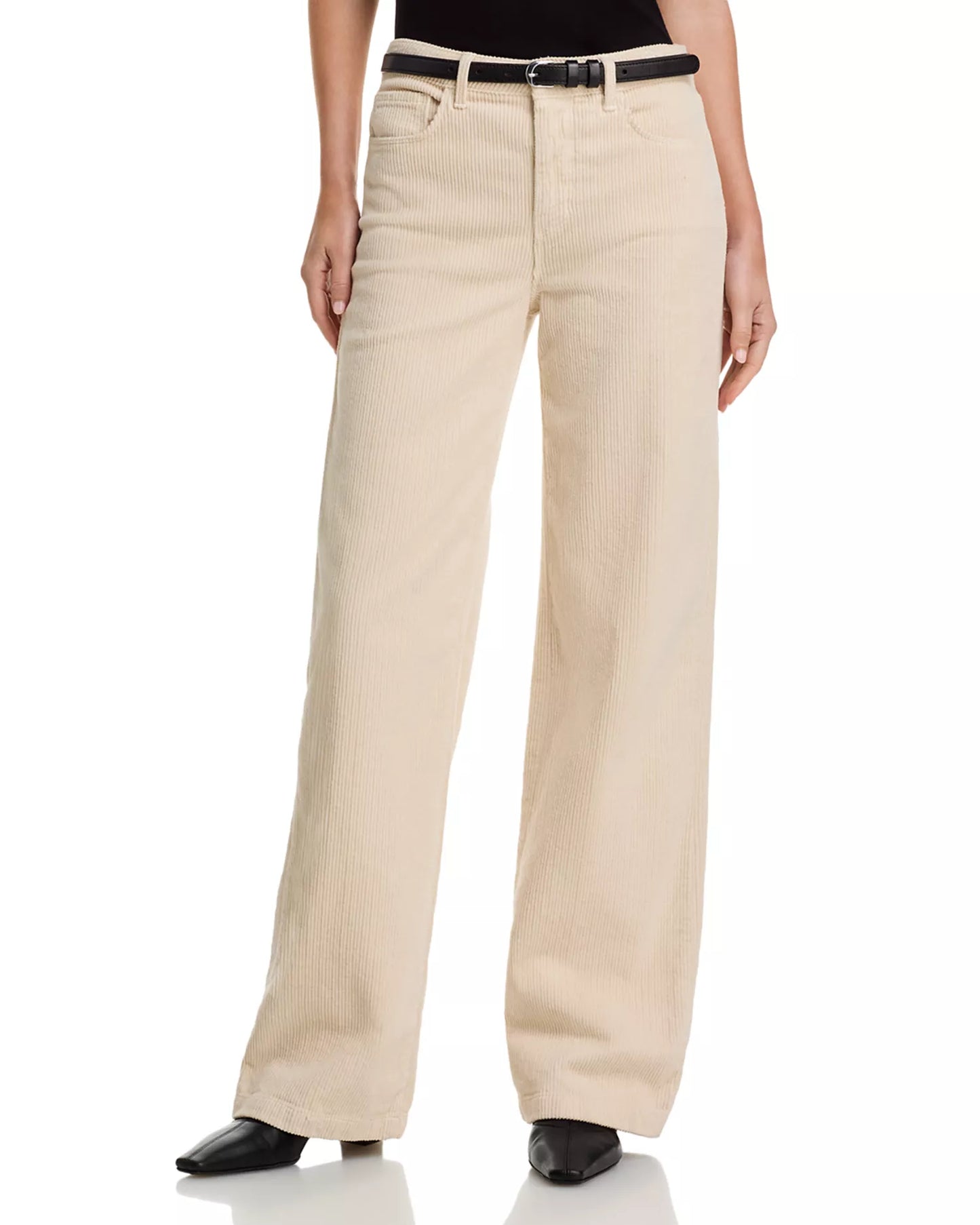 Scottie High Rise Wide Leg - French Vanilla
